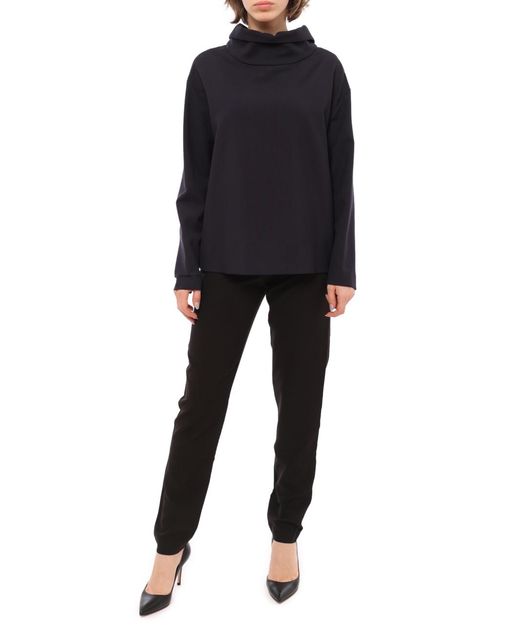 VICTORIA BECKHAM Синий джемпер / свитер, фото 1