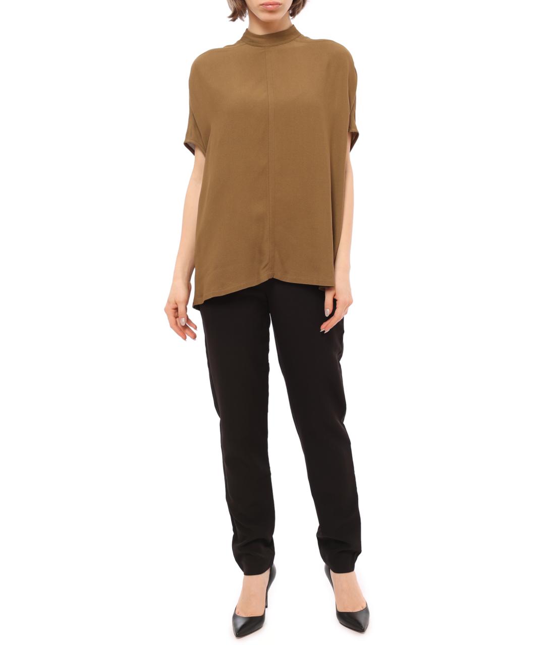 RICK OWENS Горчичный вискозный джемпер / свитер, фото 1