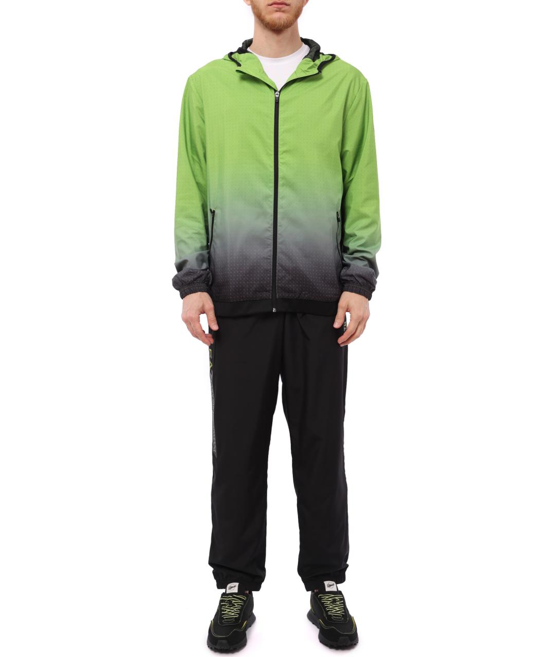 EA7 Зеленый спортивный костюм, фото 1