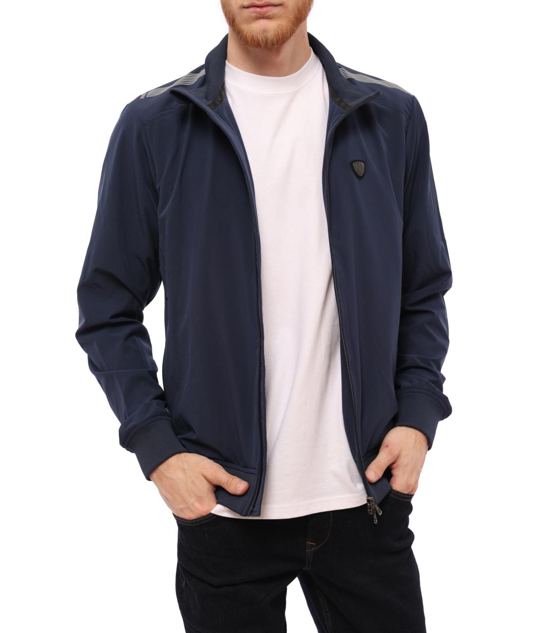 EA7 Синяя куртка, фото 5