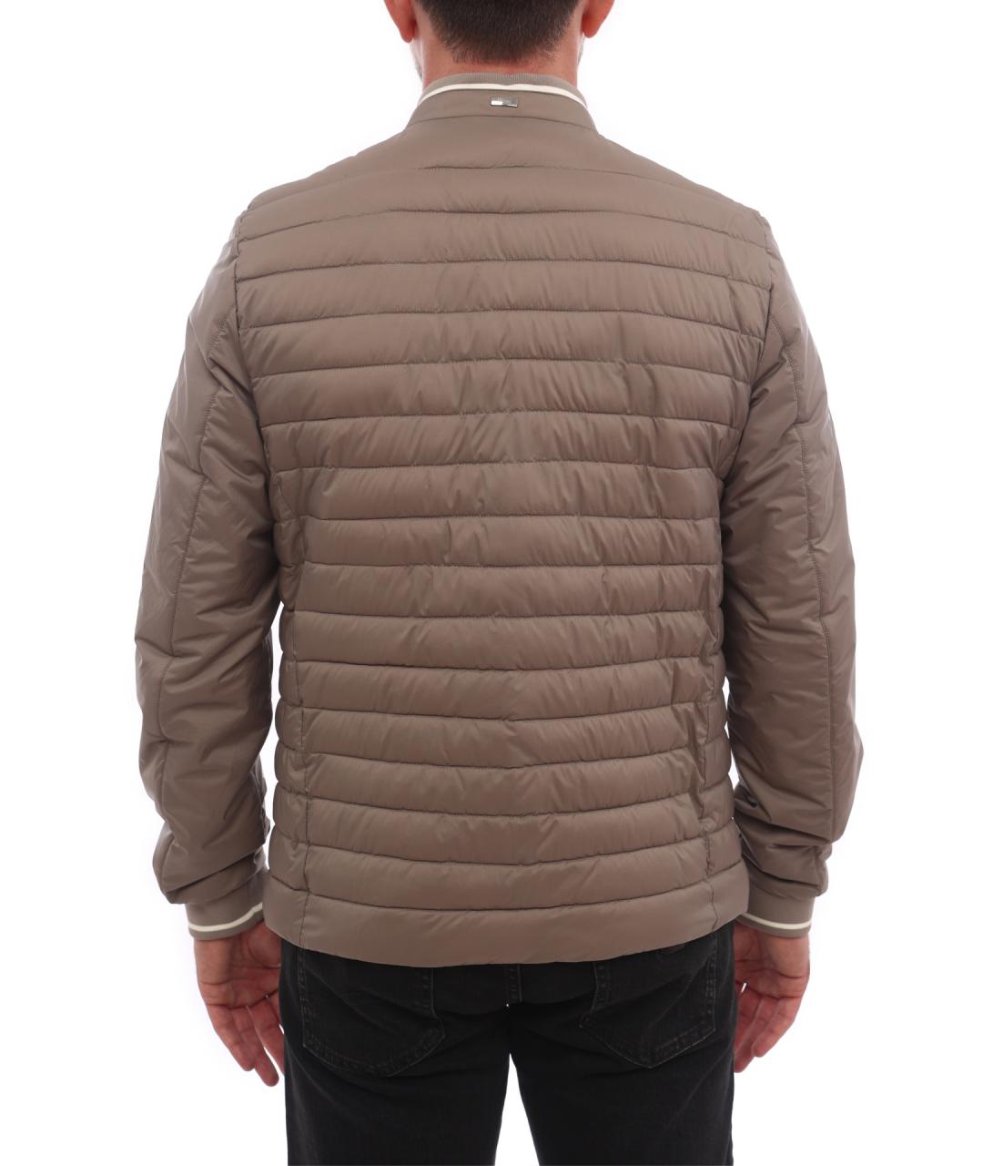 HERNO Коричневая полиамидовая куртка, фото 4