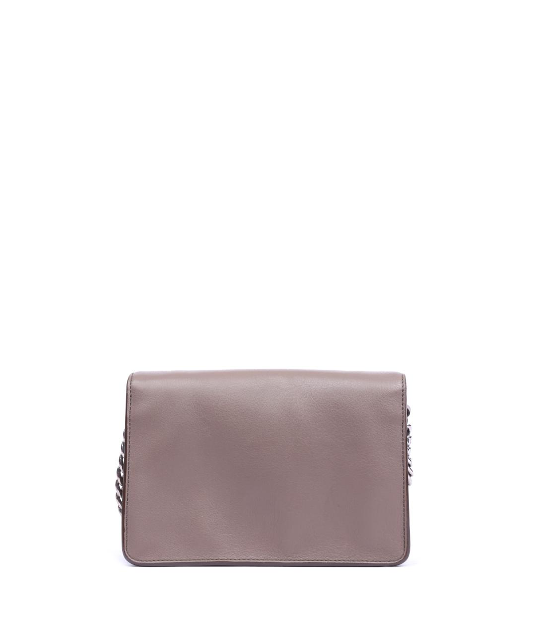 TOD'S Бежевая кожаная сумка через плечо, фото 2