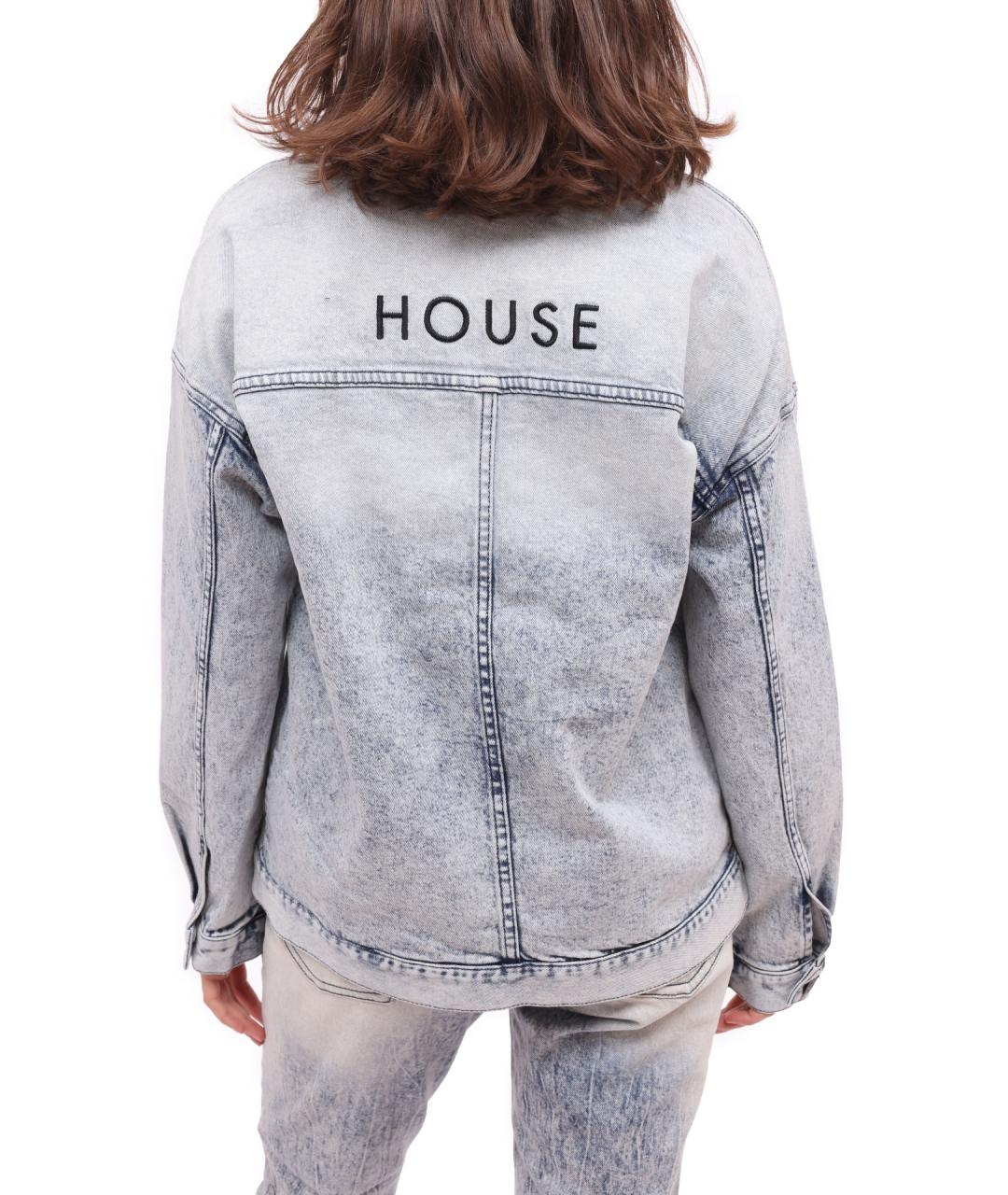 ARMANI EXCHANGE Синяя хлопковая куртка, фото 3