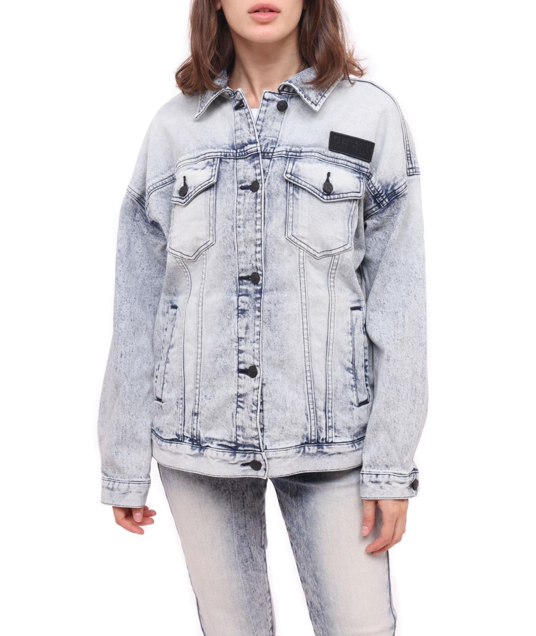 ARMANI EXCHANGE Синяя хлопковая куртка, фото 1