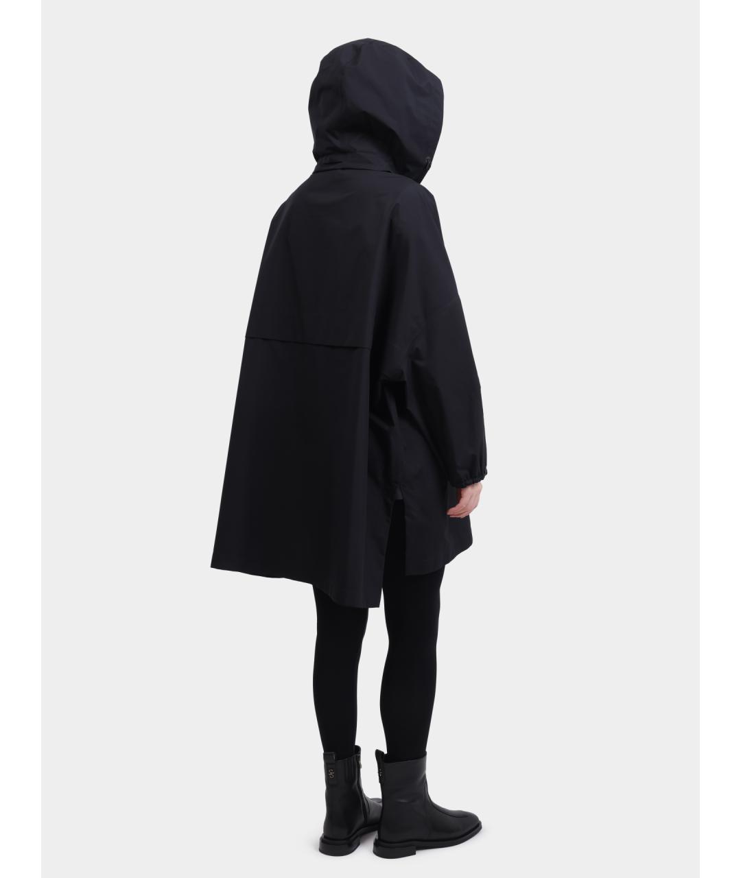 HERNO Черная полиэстеровая парка, фото 5