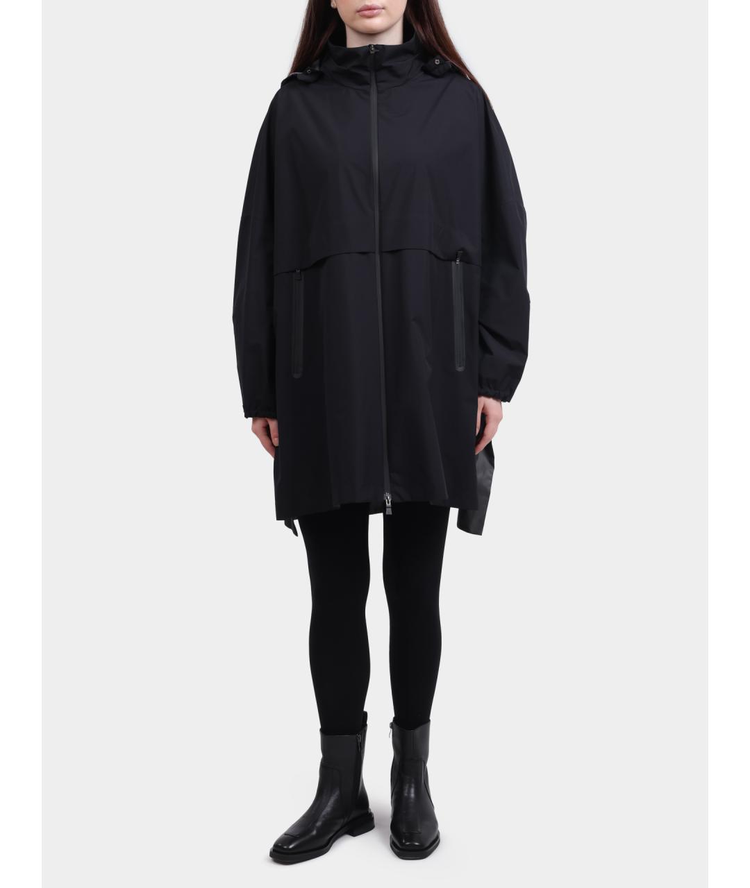 HERNO Черная полиэстеровая парка, фото 2