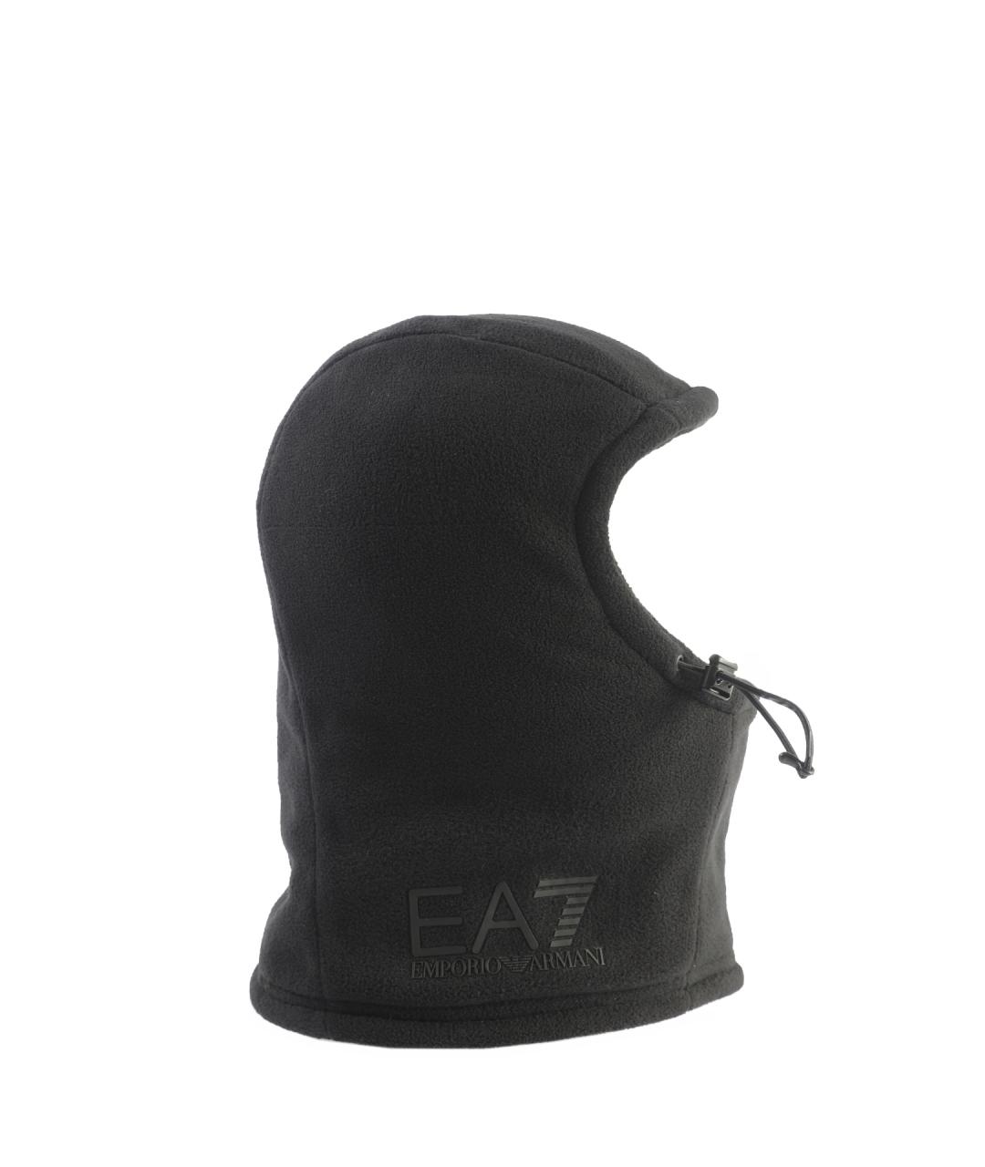 EA7 Черная шапка, фото 4