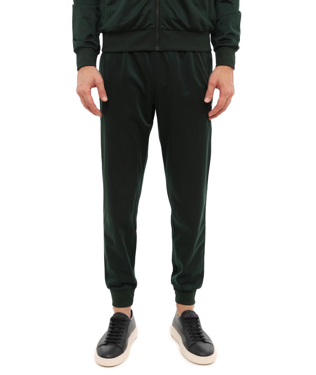 EA7 Зеленый полиэстеровый спортивный костюм, фото 3