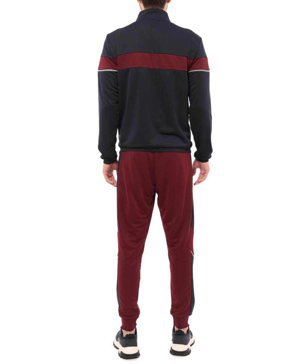 EA7 Красный полиэстеровый спортивный костюм, фото 5