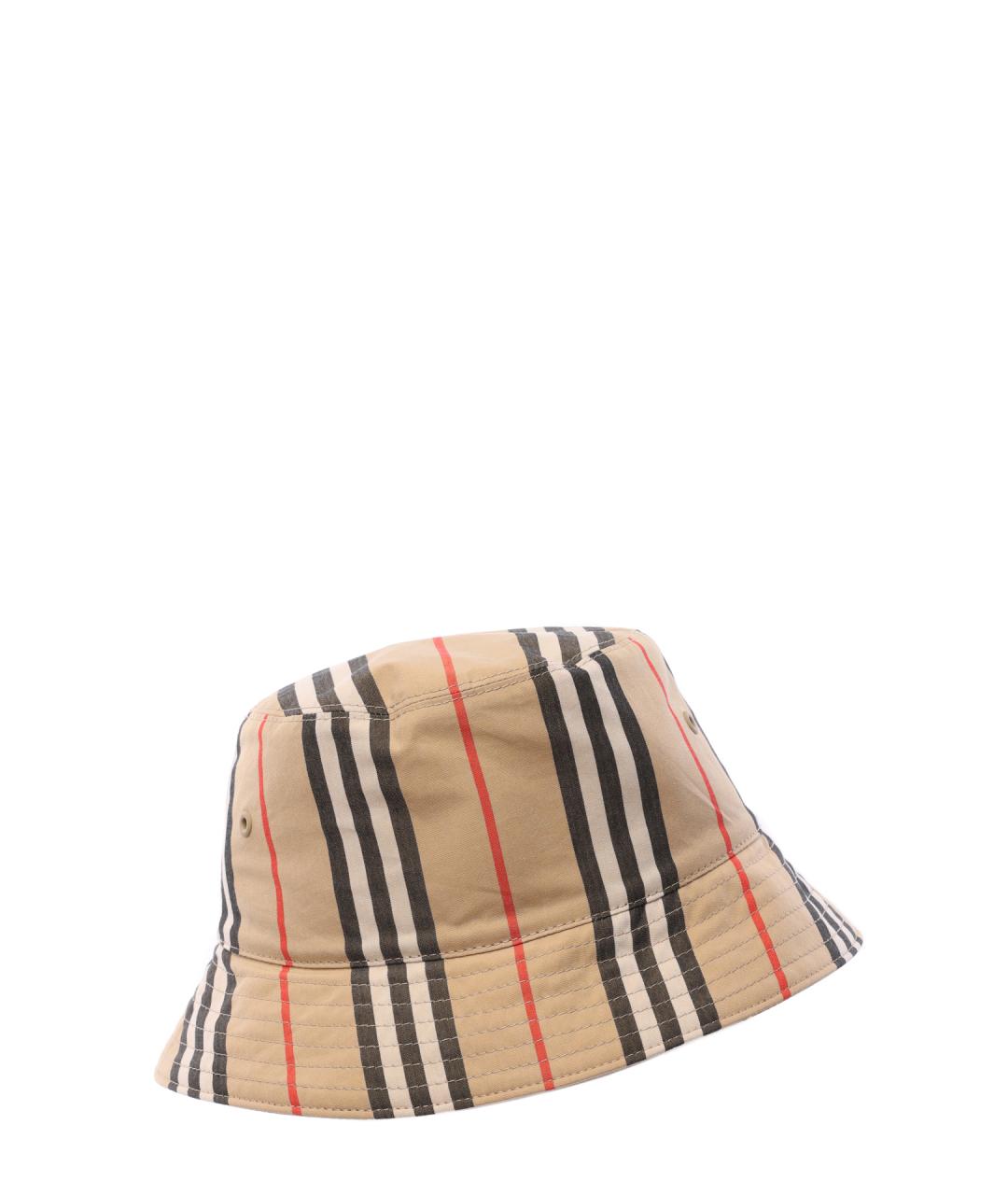 BURBERRY Бежевая хлопковая кепка/бейсболка, фото 3