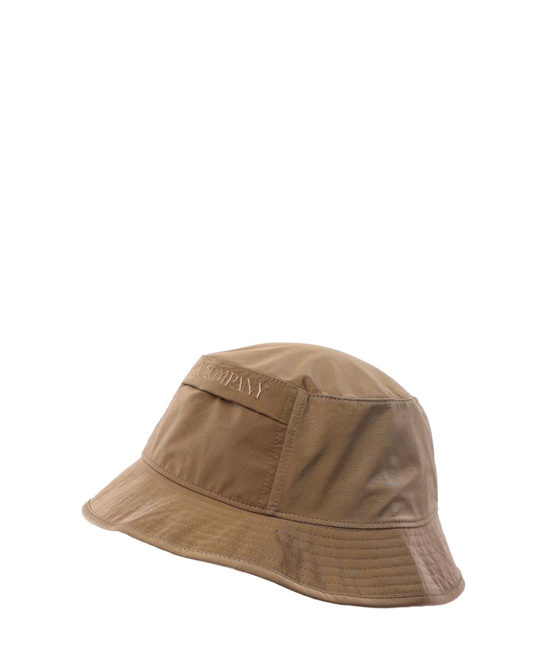 CP COMPANY Бежевая хлопковая шляпа, фото 2