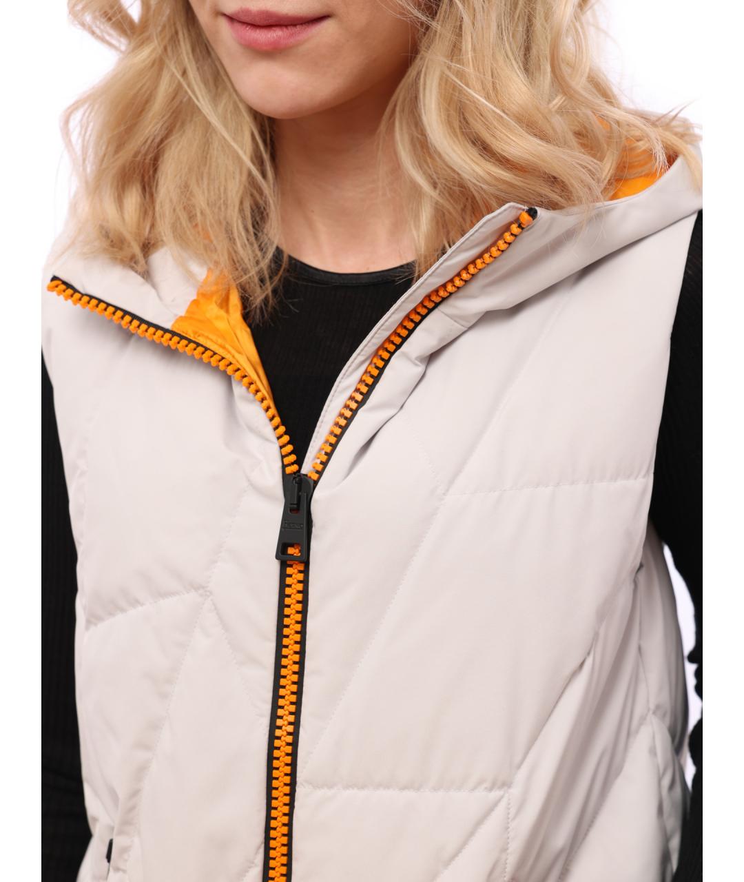 HERNO Белый полиамидовый жилет, фото 5