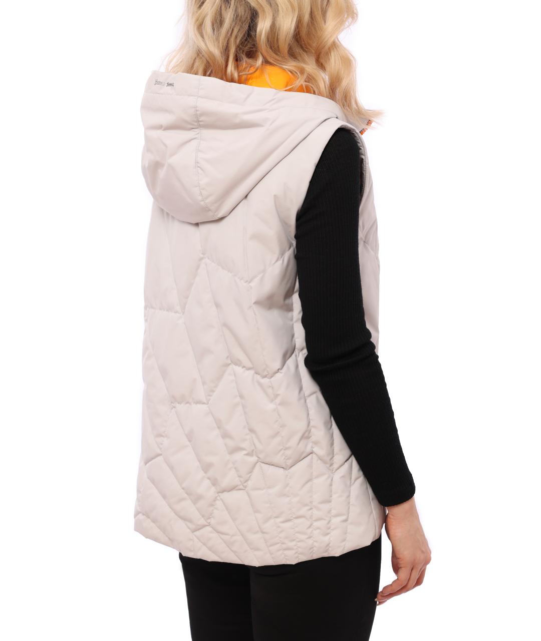 HERNO Белый полиамидовый жилет, фото 6