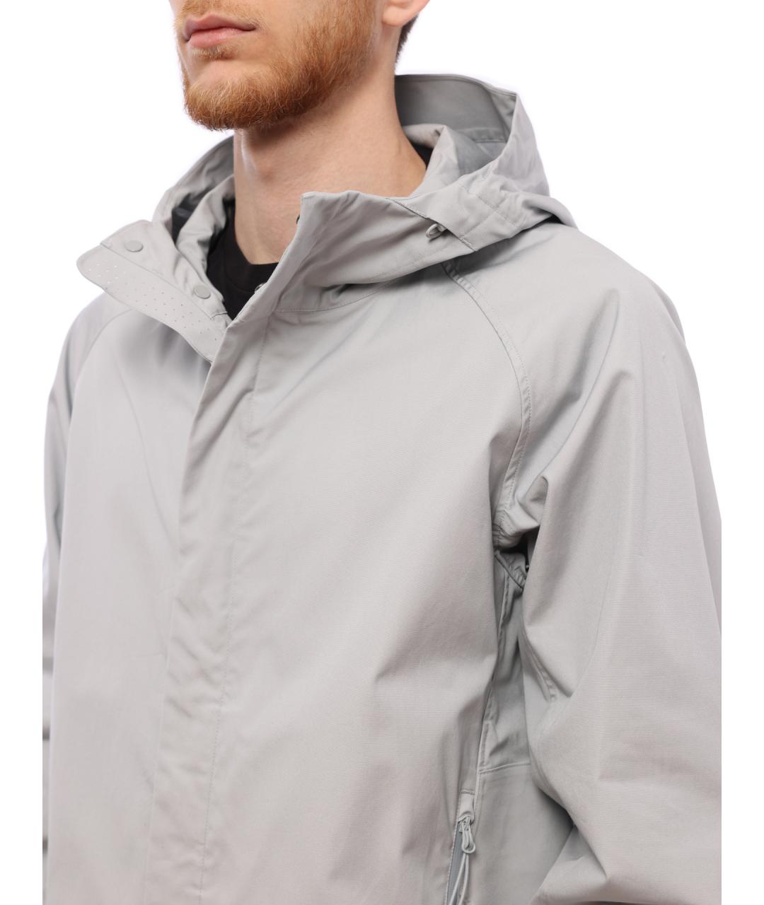 CP COMPANY Серая хлопковая куртка, фото 5