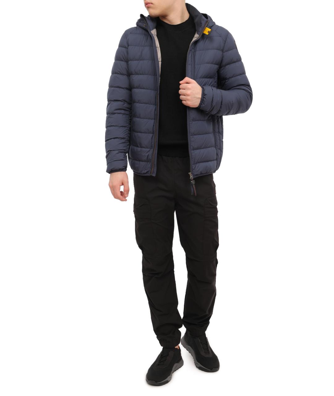 PARAJUMPERS Синий полиэстеровый пуховик, фото 2