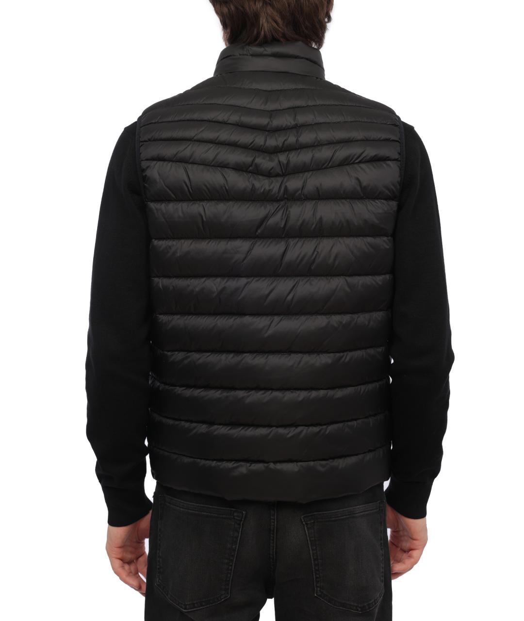 HUGO BOSS Черный полиамидовый жилет, фото 6