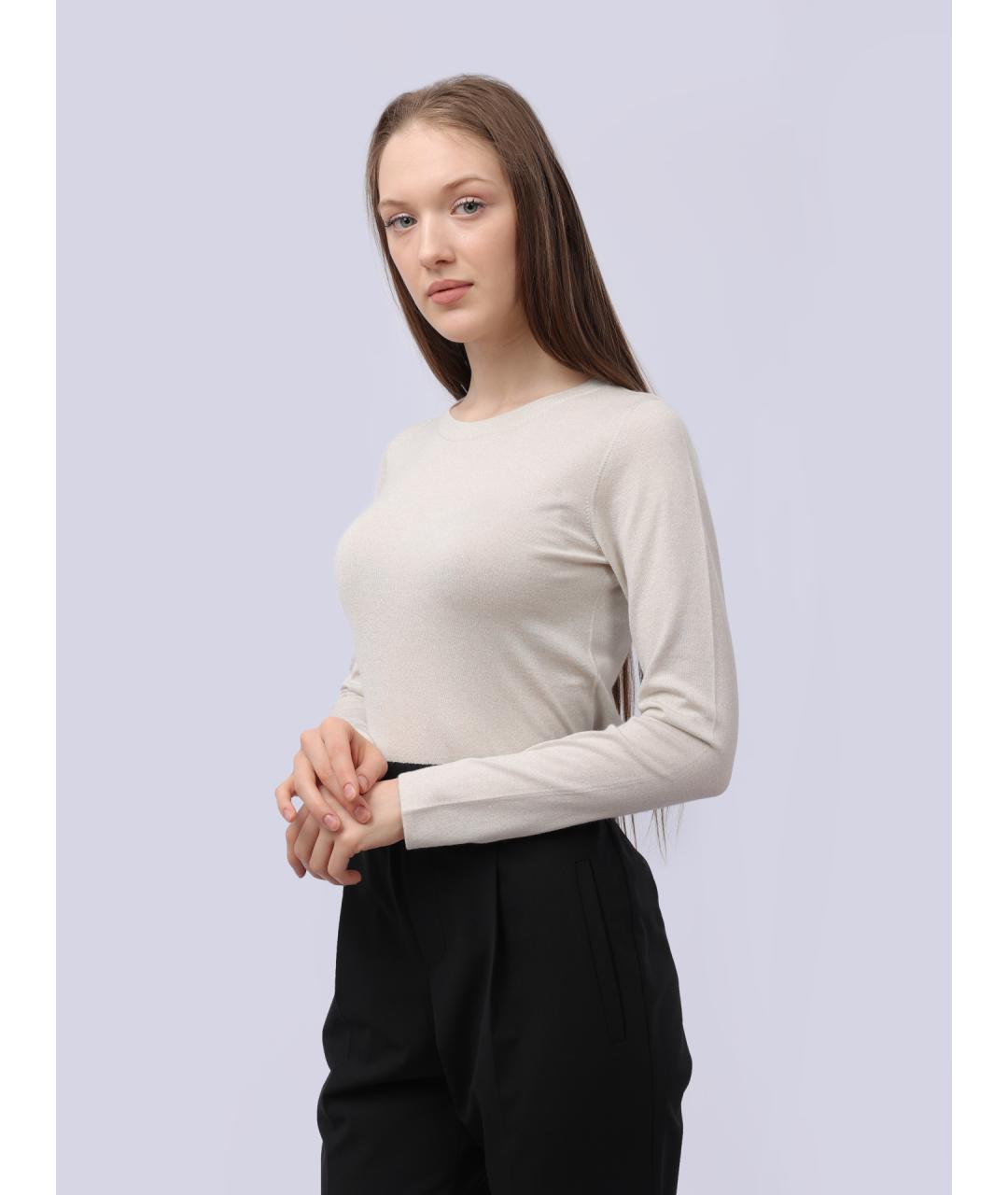 BRUNELLO CUCINELLI Белый шерстяной джемпер / свитер, фото 5