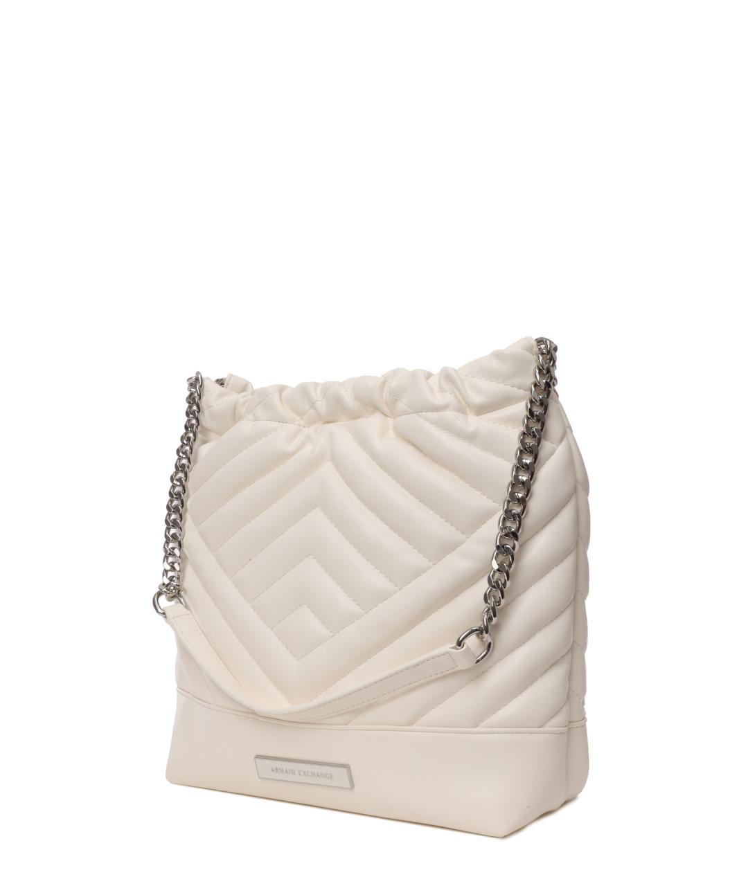 ARMANI EXCHANGE Белая сумка через плечо, фото 3