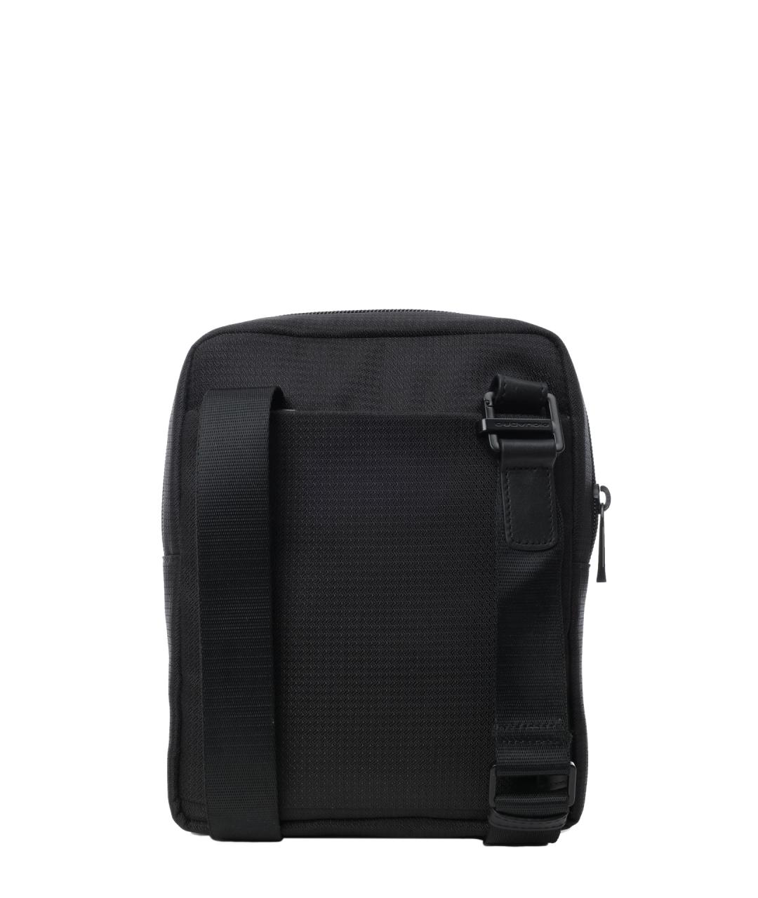 PIQUADRO Черная сумка на плечо, фото 3