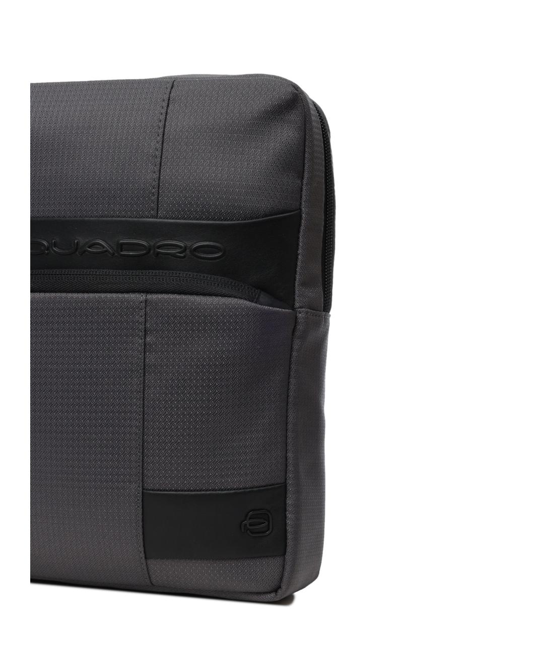 PIQUADRO Серая сумка на плечо, фото 5