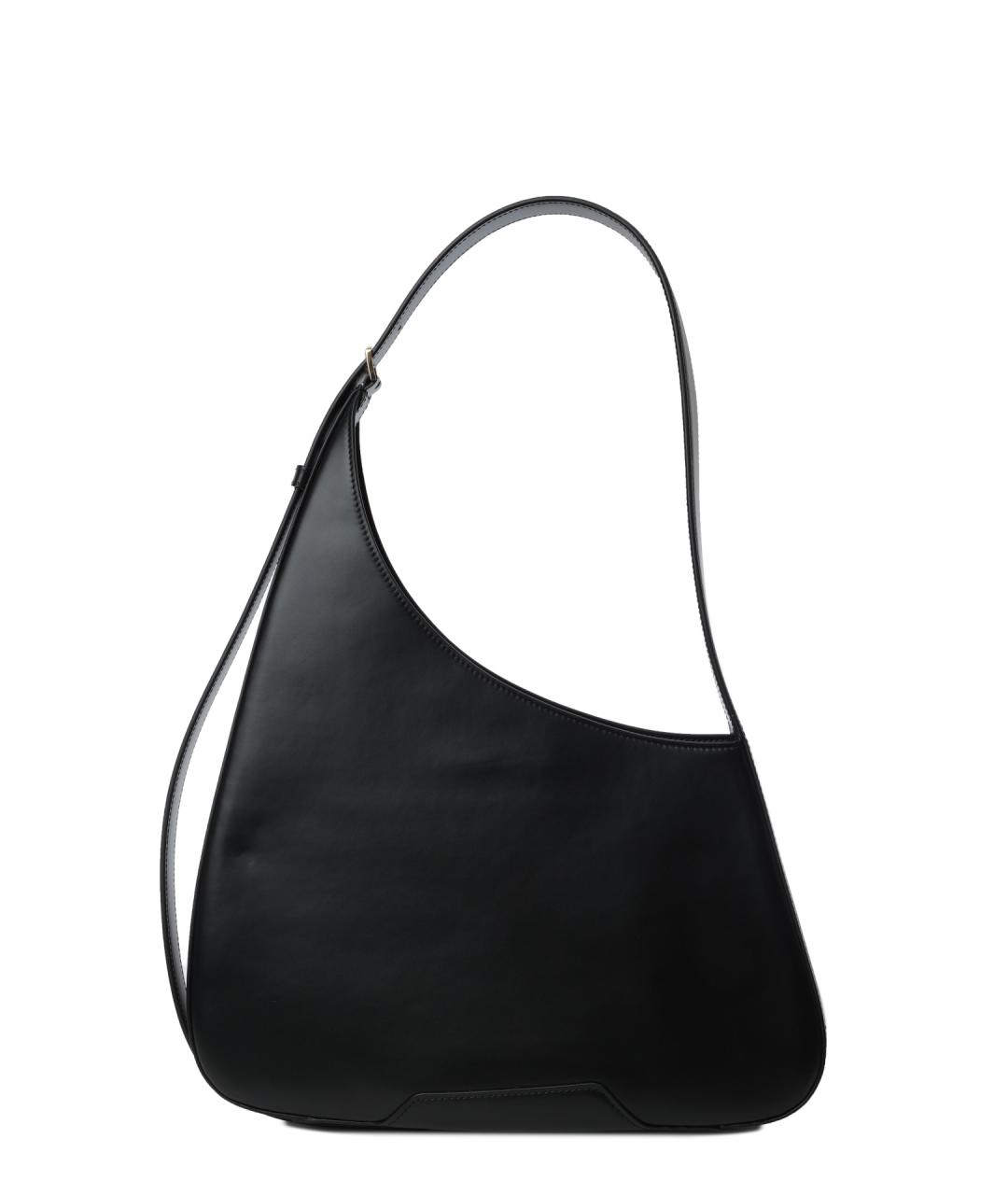 SANTONI Черная кожаная сумка через плечо, фото 4