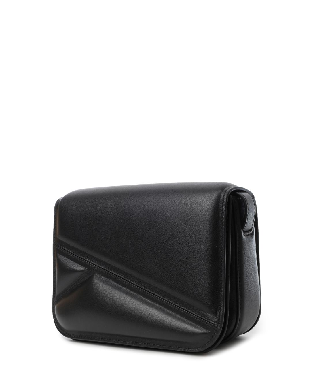 WANDLER Черная кожаная сумка через плечо, фото 3