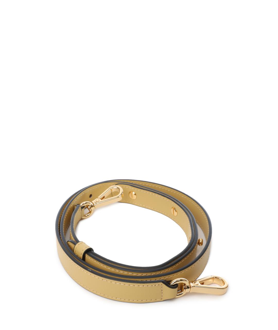 WANDLER Бежевая кожаная сумка через плечо, фото 6