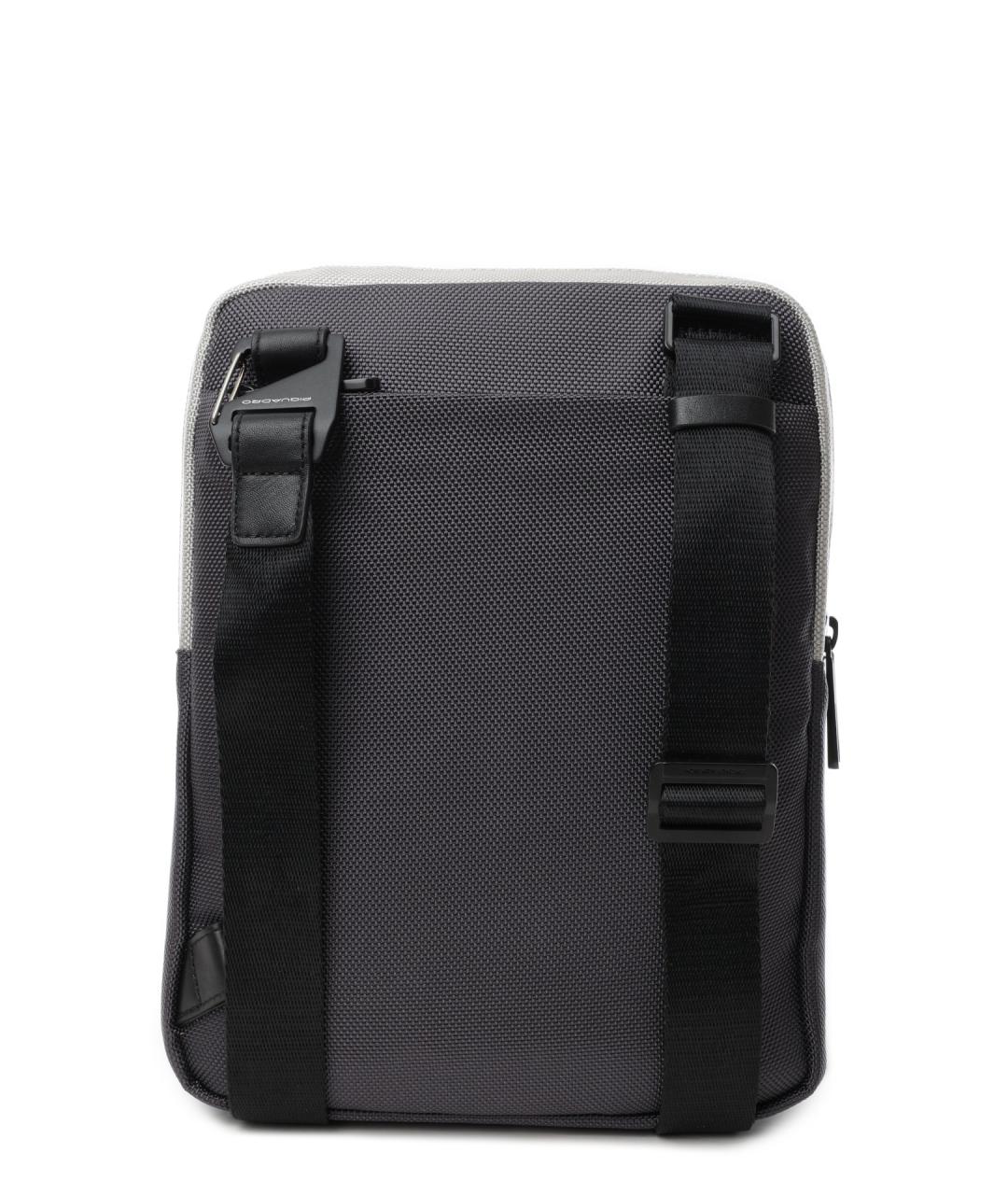 PIQUADRO Черная сумка на плечо, фото 3