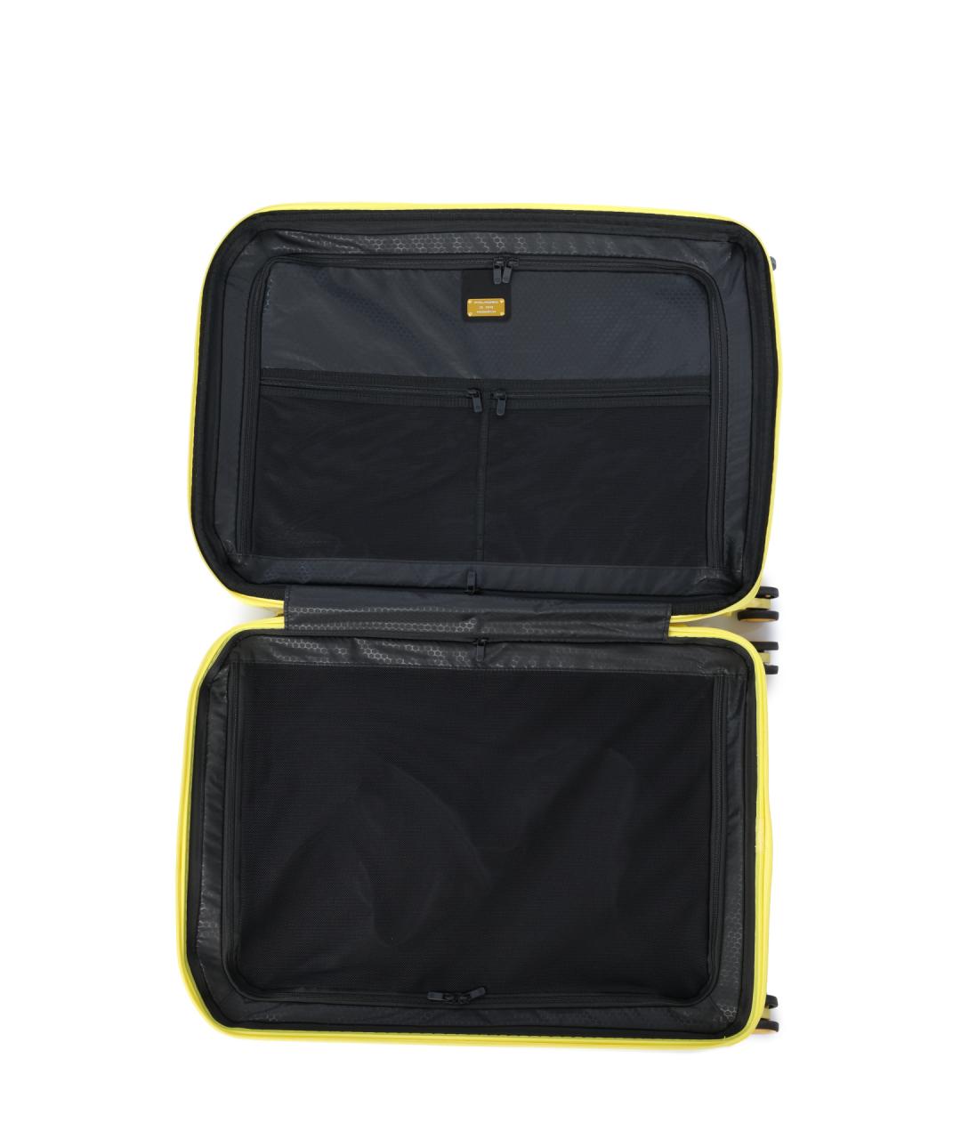 PIQUADRO Желтый чемодан, фото 6