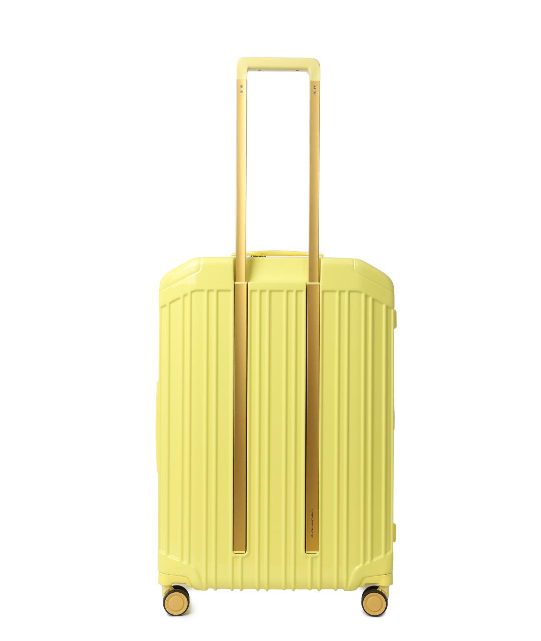 PIQUADRO Желтый чемодан, фото 3
