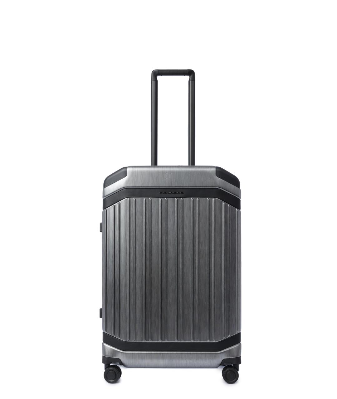 PIQUADRO Серебрянный чемодан, фото 1