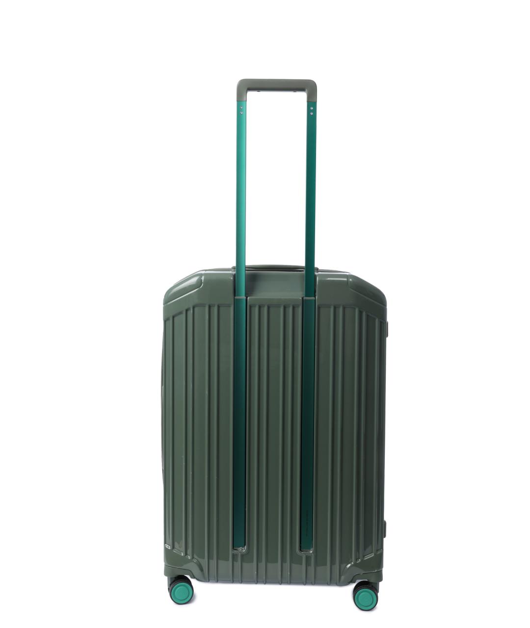 PIQUADRO Зеленый чемодан, фото 3