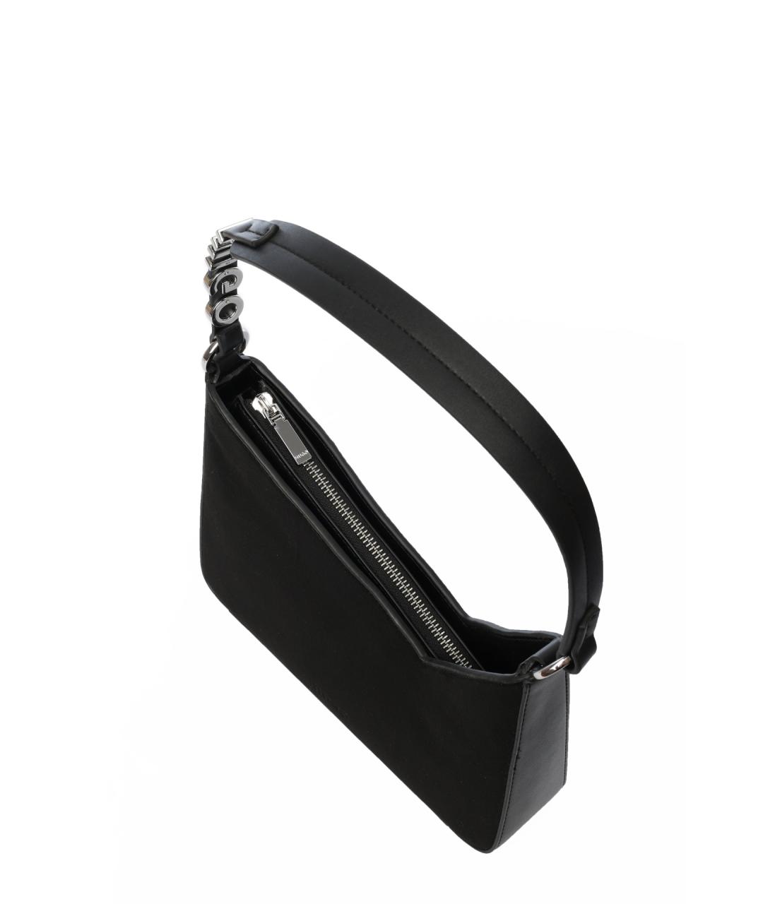 HUGO Черная сумка через плечо, фото 5