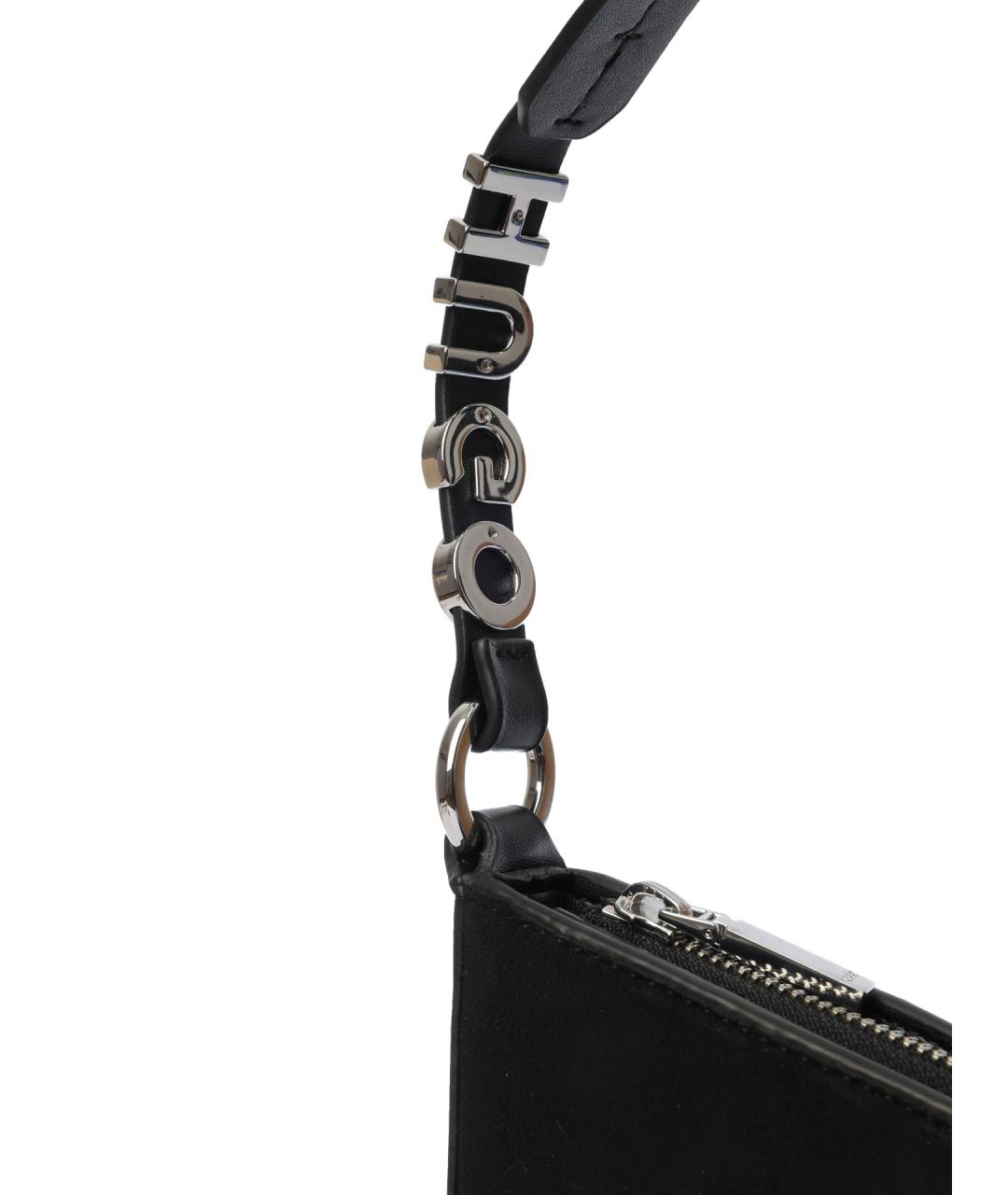 HUGO Черная сумка через плечо, фото 6