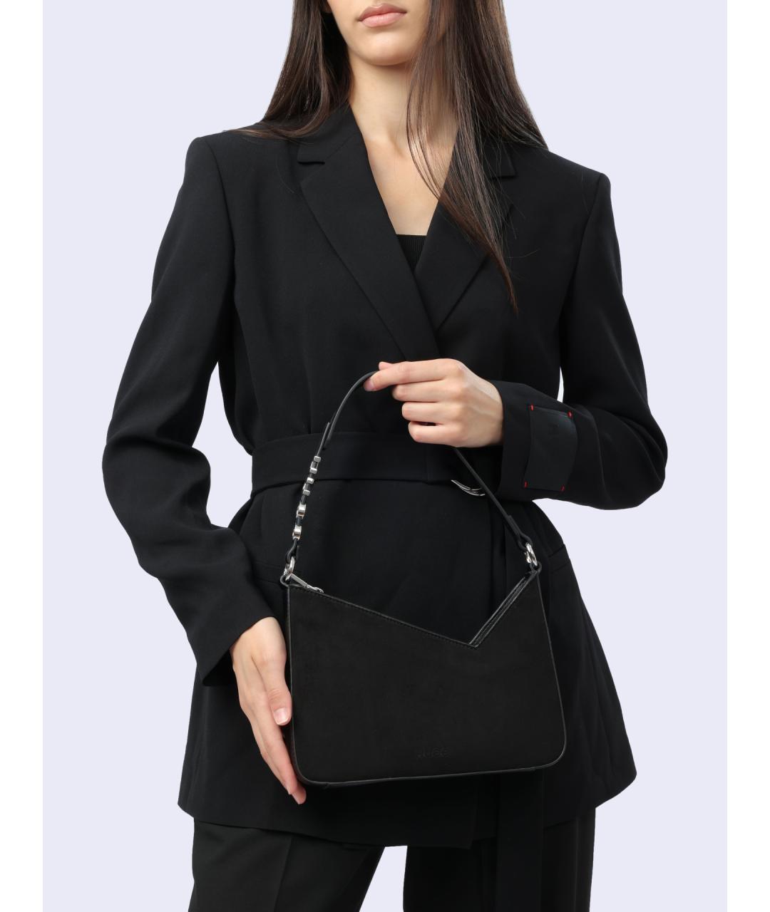 HUGO Черная сумка через плечо, фото 2