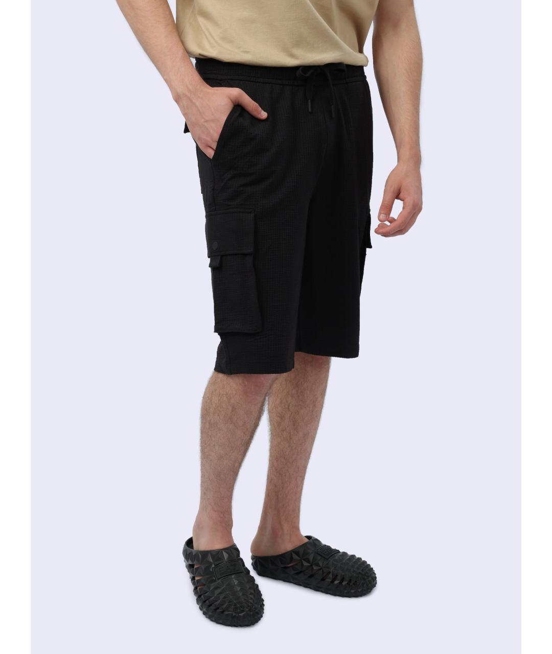 CALVIN KLEIN Черные шорты, фото 4