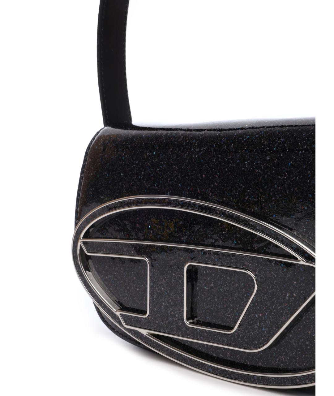 DIESEL Черная сумка через плечо, фото 5