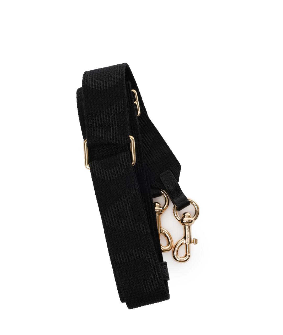 MARC JACOBS Черная кожаная сумка через плечо, фото 4