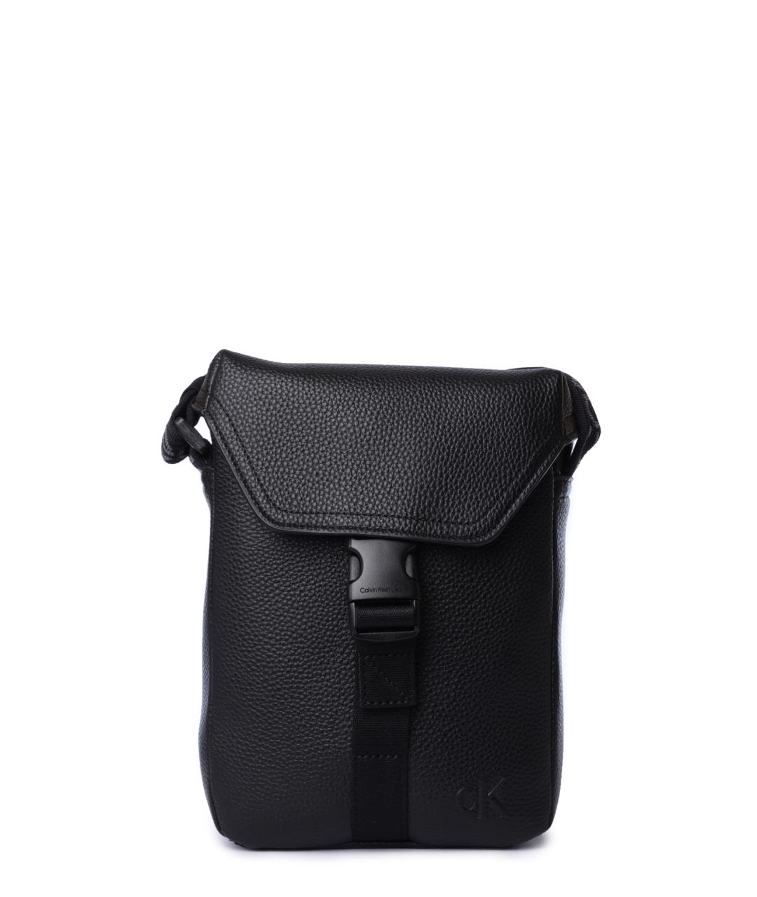 CALVIN KLEIN Черная сумка на плечо, фото 1