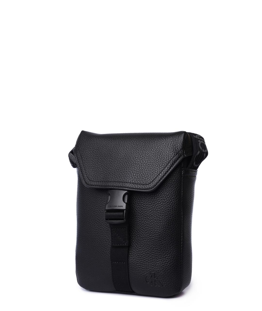 CALVIN KLEIN Черная сумка на плечо, фото 3