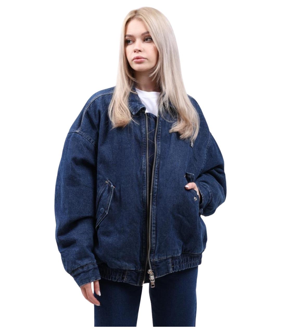 CALVIN KLEIN Синяя хлопковая куртка, фото 1