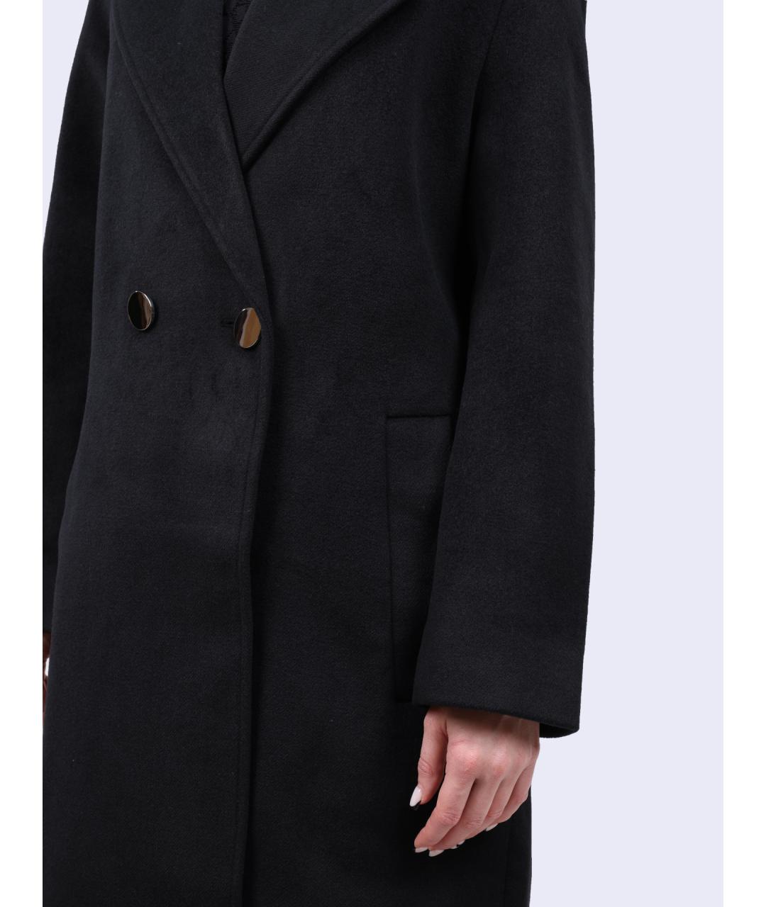 ARMANI EXCHANGE Черное пальто, фото 3