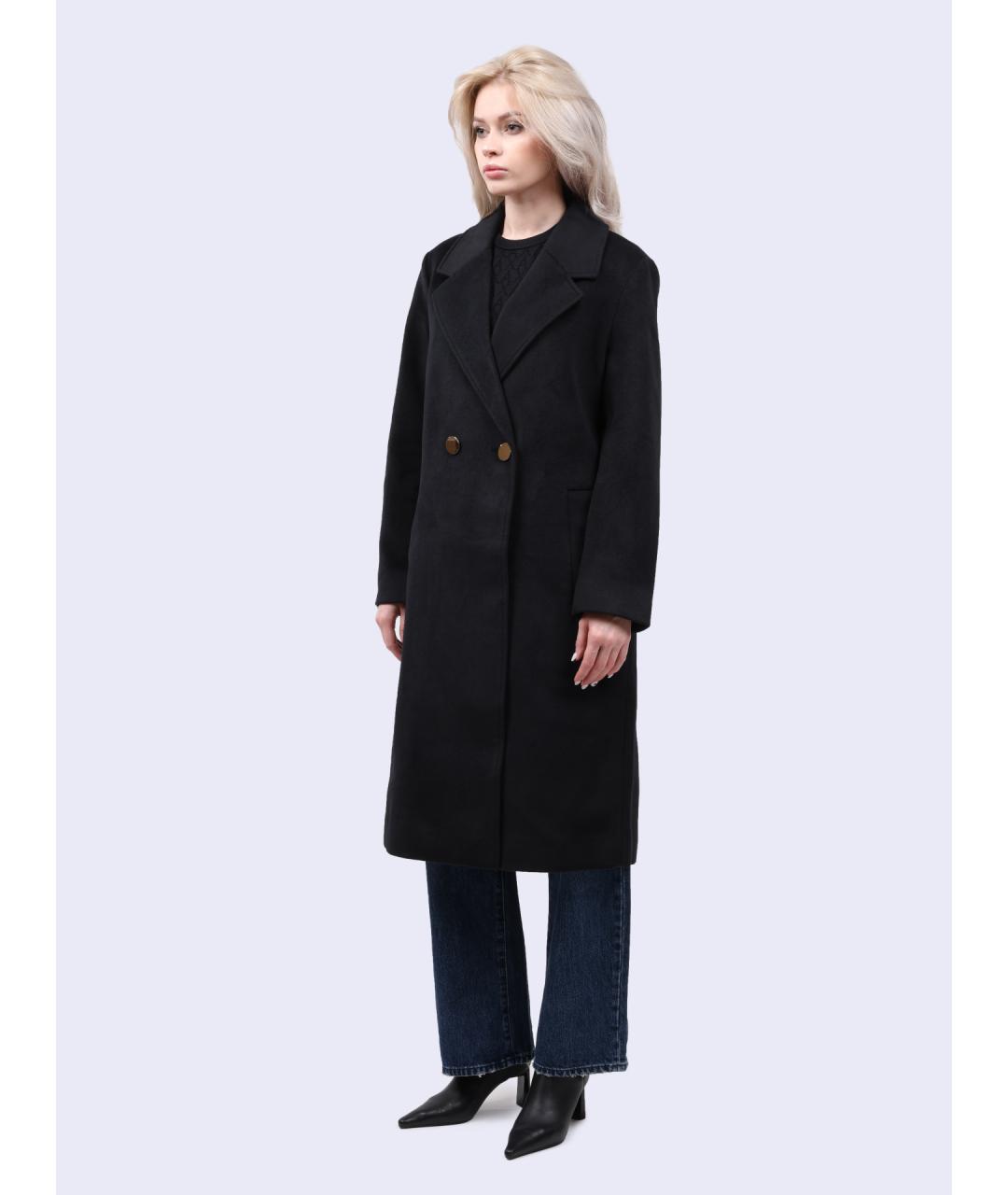 ARMANI EXCHANGE Черное пальто, фото 5