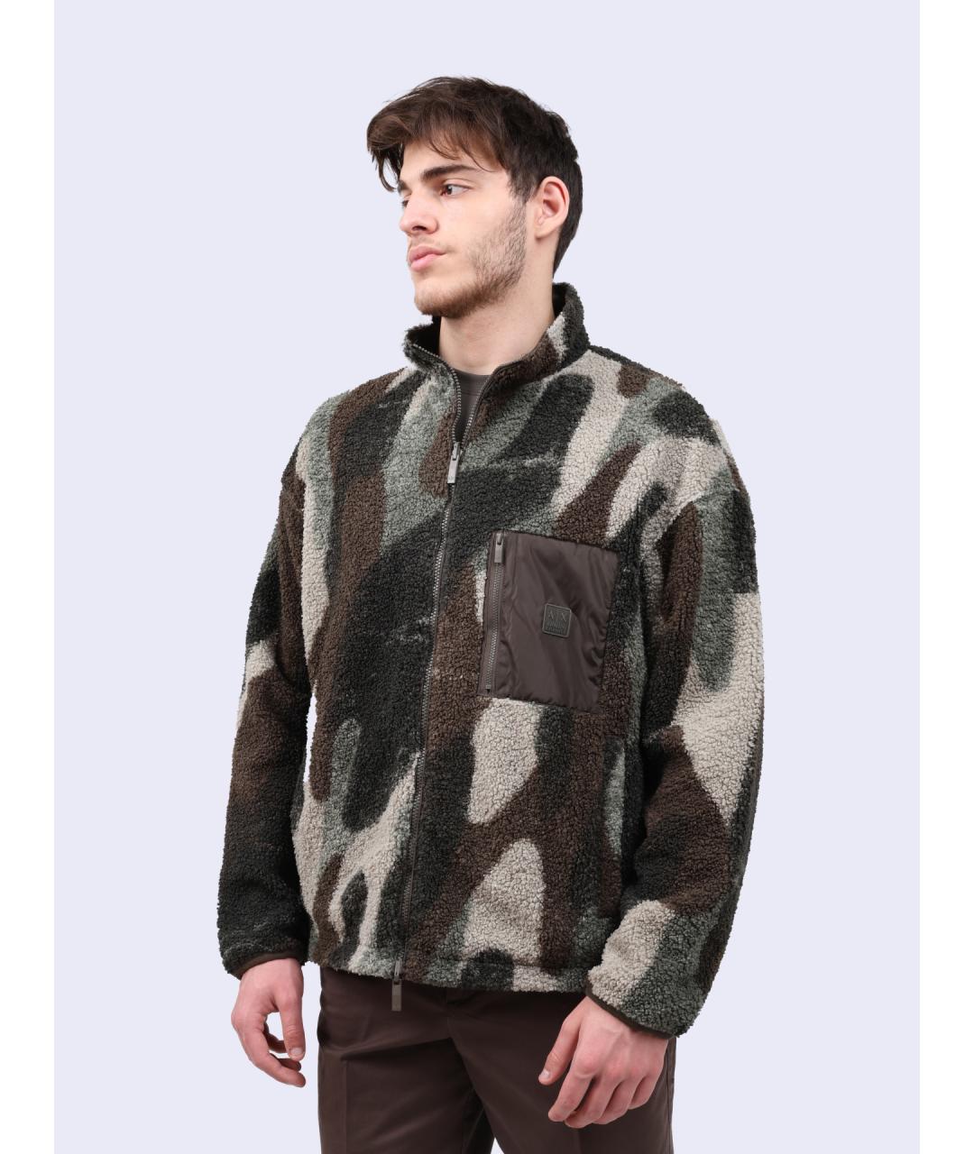 ARMANI EXCHANGE Хаки куртка, фото 4