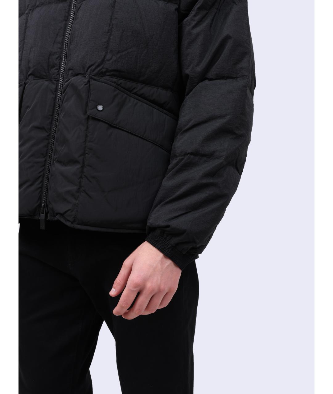 ARMANI EXCHANGE Черный пуховик, фото 4