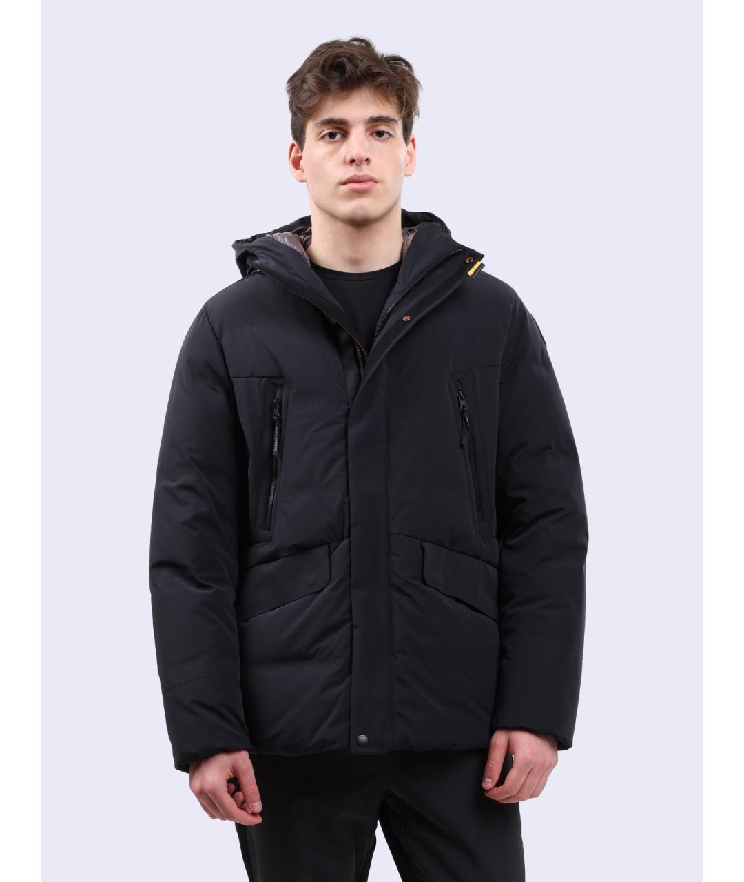 PARAJUMPERS Черный полиэстеровый пуховик, фото 5