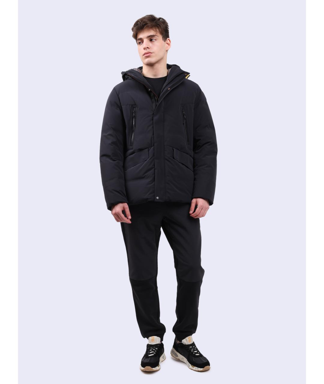 PARAJUMPERS Черный полиэстеровый пуховик, фото 2