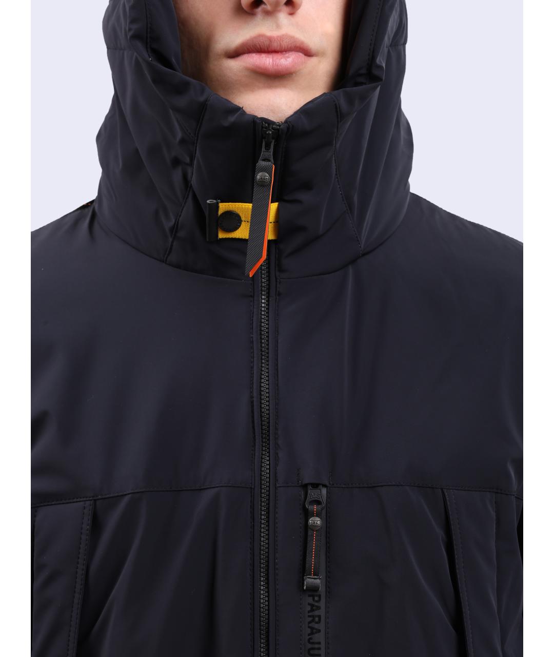 PARAJUMPERS Темно-синяя полиамидовая куртка, фото 4