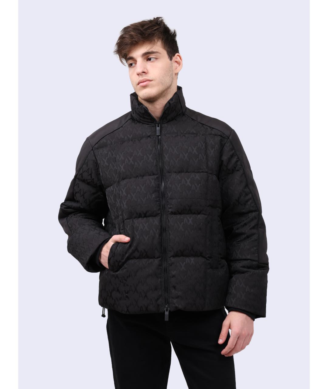 ARMANI EXCHANGE Черная полиамидовая куртка, фото 5