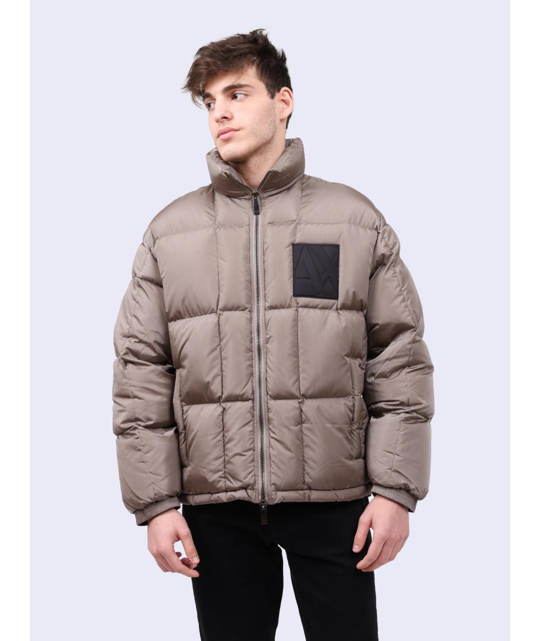 ARMANI EXCHANGE Коричневая куртка, фото 5